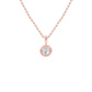 Little Blink Diamond Pendant 18 KT / Rose Gold