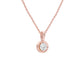 Little Blink Diamond Pendant 18 KT / Rose Gold