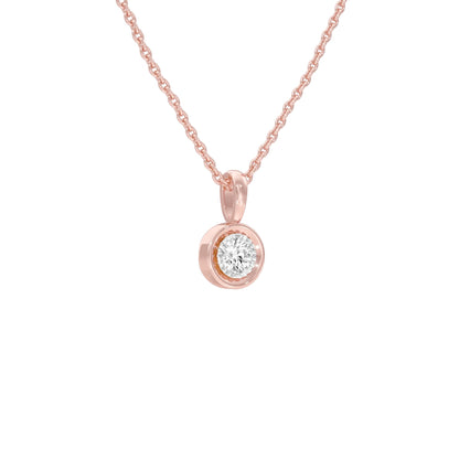 Little Blink Diamond Pendant 18 KT / Rose Gold