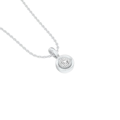 Little Blink Diamond Pendant 18 KT / White Gold