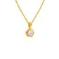 Little Blink Diamond Pendant 18 KT / Yellow Gold