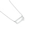 Seamless Link Diamond Pendant 18 KT / White Gold