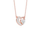 Wink of Love Diamond Pendant 18 KT / Rose Gold