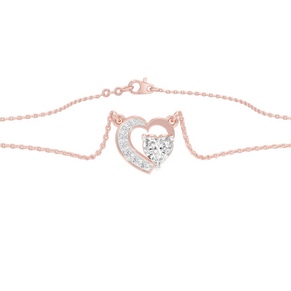 Wink of Love Diamond Pendant 18 KT / Rose Gold