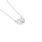 Wink of Love Diamond Pendant 18 KT / White Gold