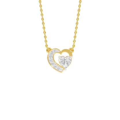 Wink of Love Diamond Pendant 18 KT / Yellow Gold