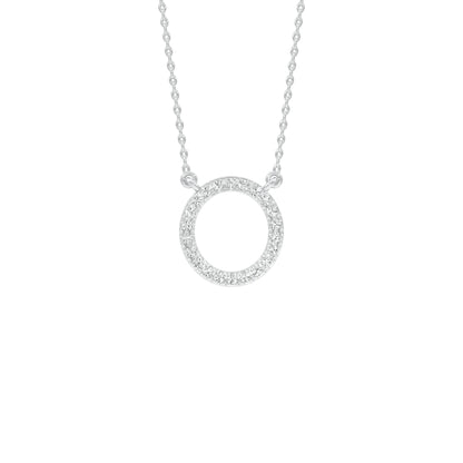 The Connection Diamond Pendant 18 KT / White Gold