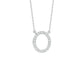 The Connection Diamond Pendant 18 KT / White Gold
