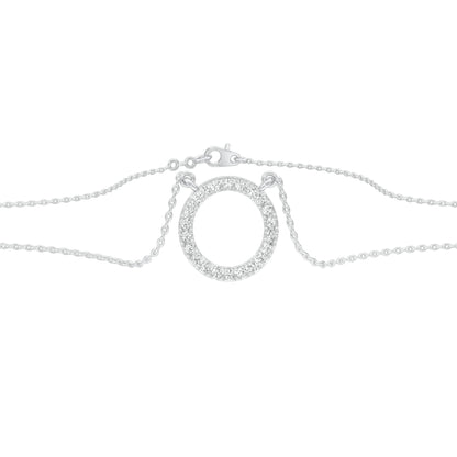 The Connection Diamond Pendant 18 KT / White Gold