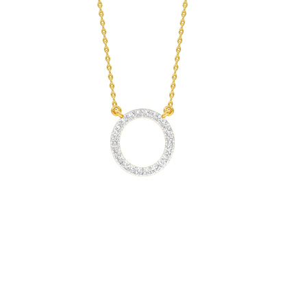 The Connection Diamond Pendant 18 KT / Yellow Gold