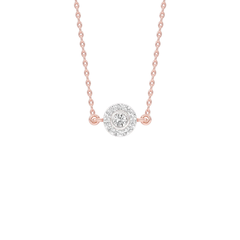 Nova Blink Diamond Pendant 18 KT / Rose Gold