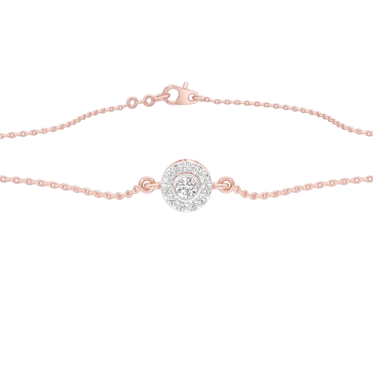 Nova Blink Diamond Pendant 18 KT / Rose Gold