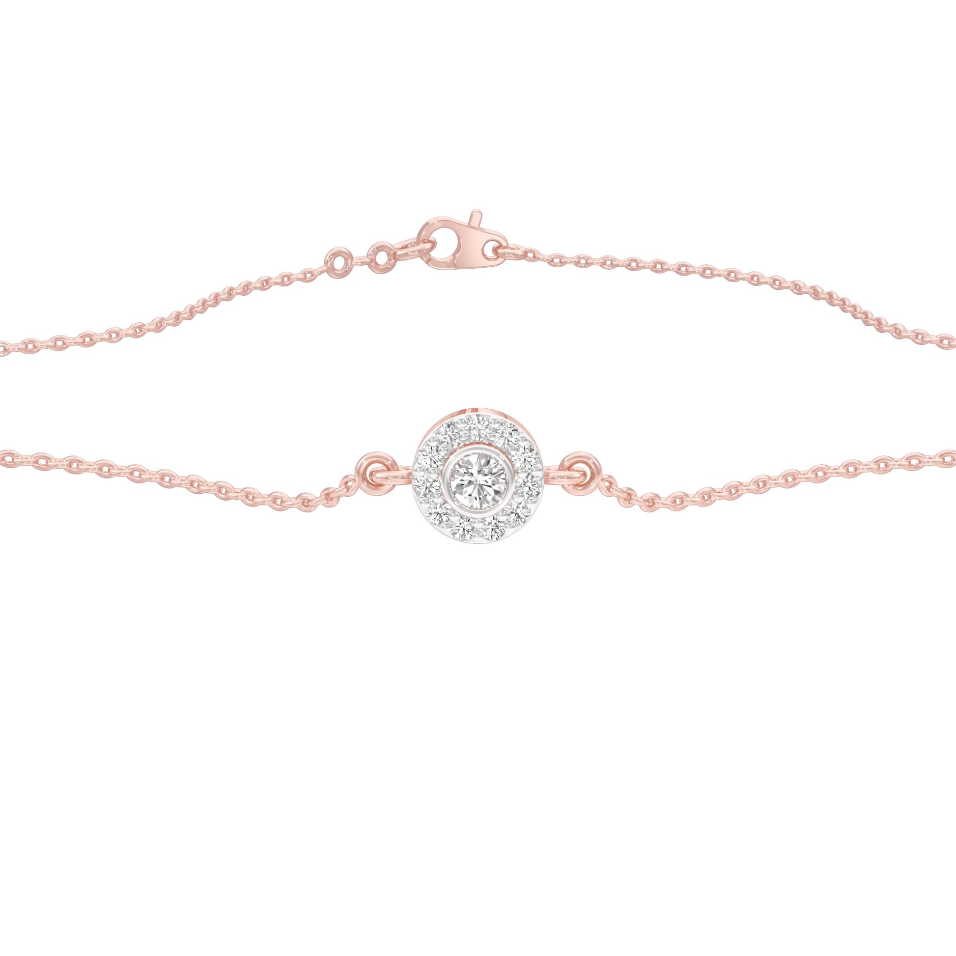 Nova Blink Diamond Pendant 18 KT / Rose Gold