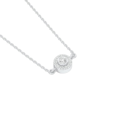 Nova Blink Diamond Pendant 18 KT / White Gold