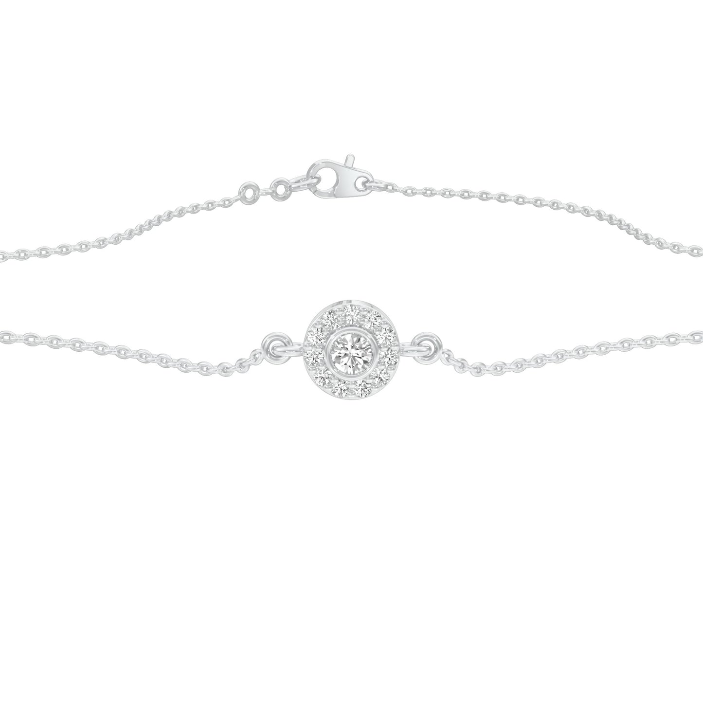 Nova Blink Diamond Pendant 18 KT / White Gold