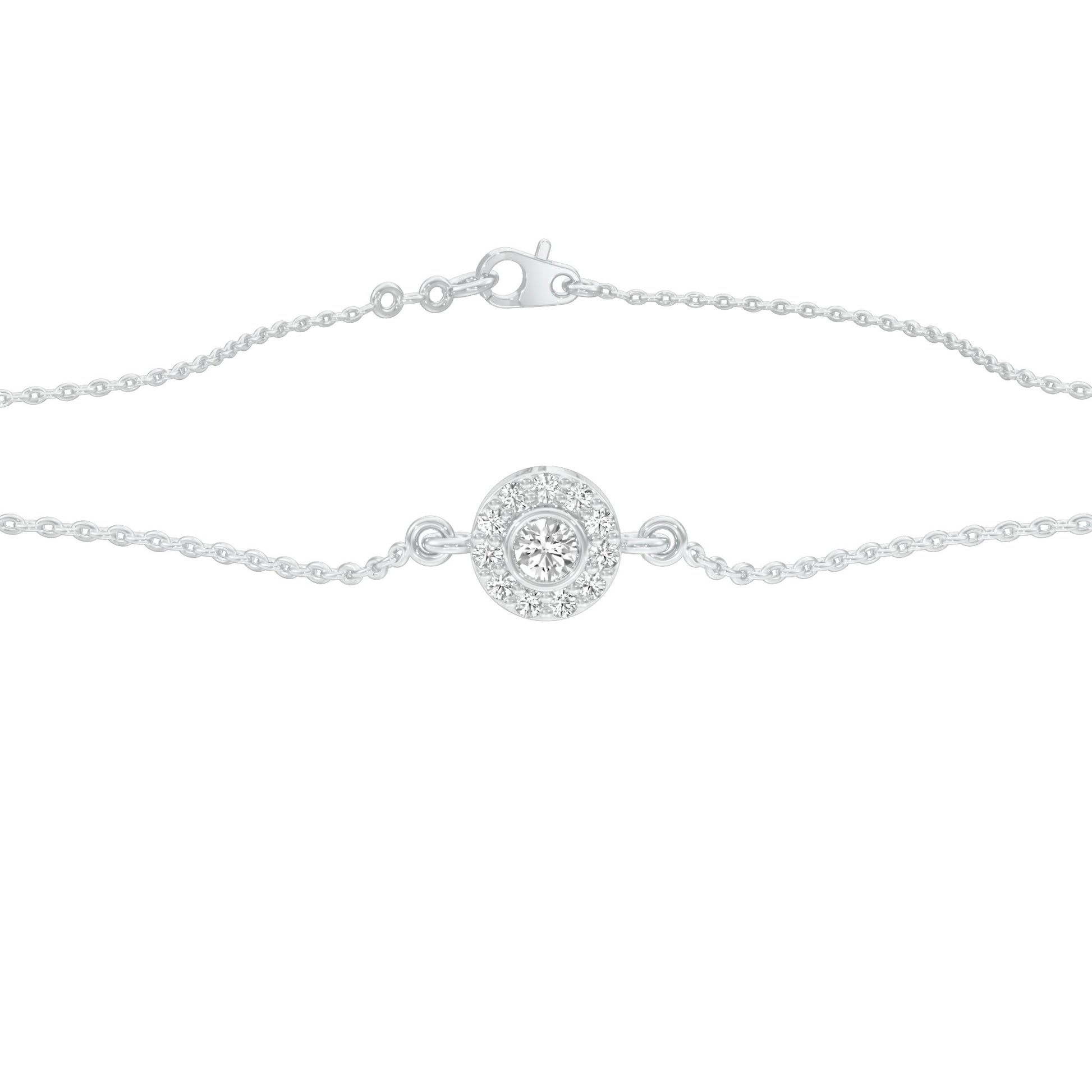 Nova Blink Diamond Pendant 18 KT / White Gold