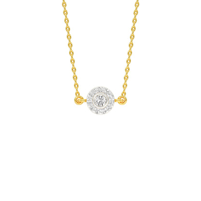 Nova Blink Diamond Pendant 18 KT / Yellow Gold