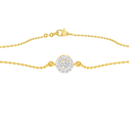 Nova Blink Diamond Pendant 18 KT / Yellow Gold