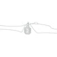 Fourfold Glow Halo Diamond Pendant