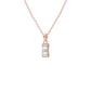 Emerald Drop Diamond Pendant