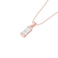 Emerald Drop Diamond Pendant