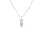 Emerald Drop Diamond Pendant