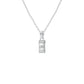 Emerald Drop Diamond Pendant