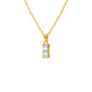 Emerald Drop Diamond Pendant