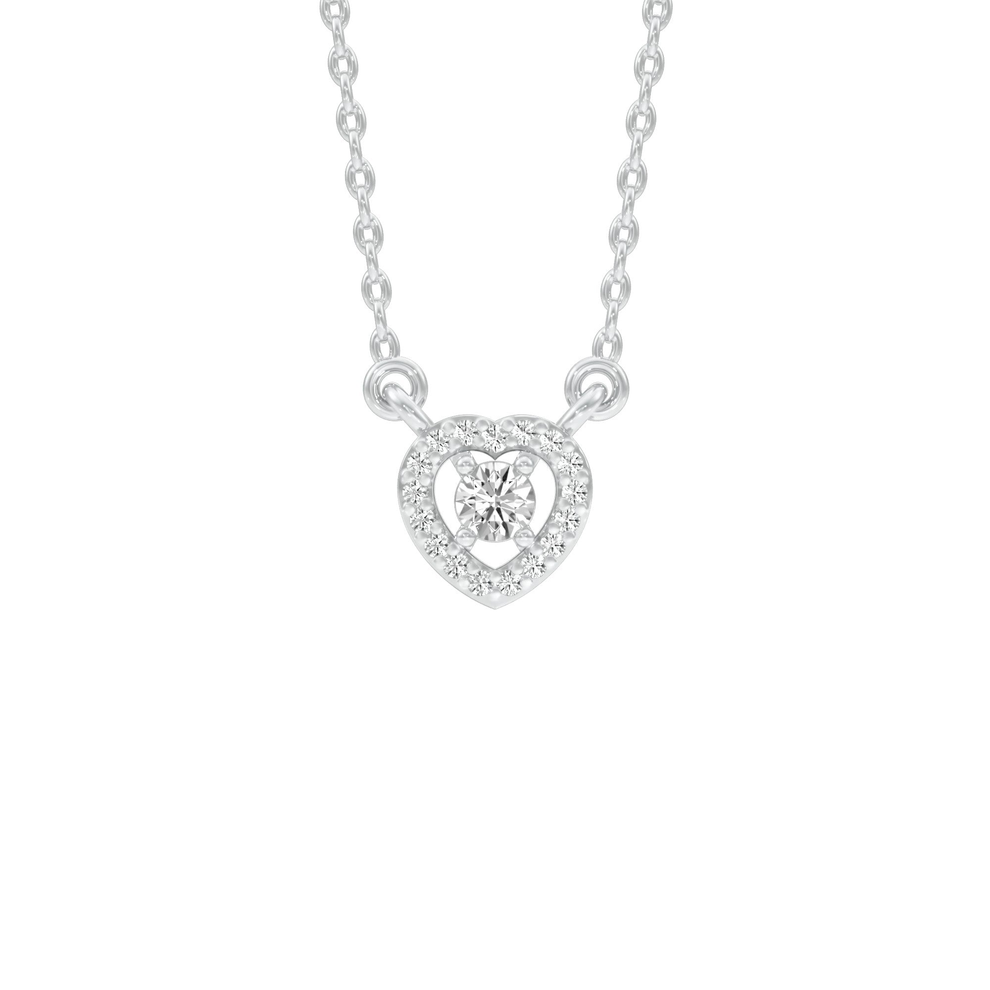Cupid's Glow Diamond Chain Necklace – Limelight Diamonds