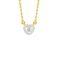 Cupid's Glow Diamond Pendant 18 KT / Yellow Gold