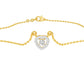 Cupid's Glow Diamond Pendant 18 KT / Yellow Gold