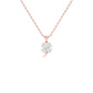Cosmic Mist Diamond Pendant 18 KT / Rose Gold