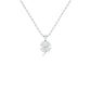 Cosmic Mist Diamond Pendant 18 KT / White Gold