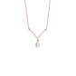 Moonkissed Drop Diamond Pendant 18 KT / Rose Gold