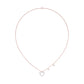 Mini Heart Diamond Pendant 18 KT / Rose Gold