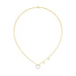 Mini Heart Diamond Pendant 18 KT / Yellow Gold