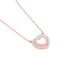 Heartline Diamond Pendant 18 KT / Rose Gold