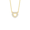 Heartline Diamond Pendant 18 KT / Yellow Gold