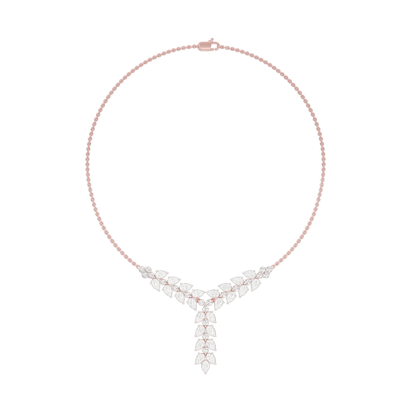 Vinefall Diamond Pendant 18 KT / Rose Gold