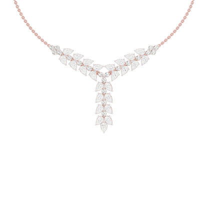 Vinefall Diamond Pendant 18 KT / Rose Gold