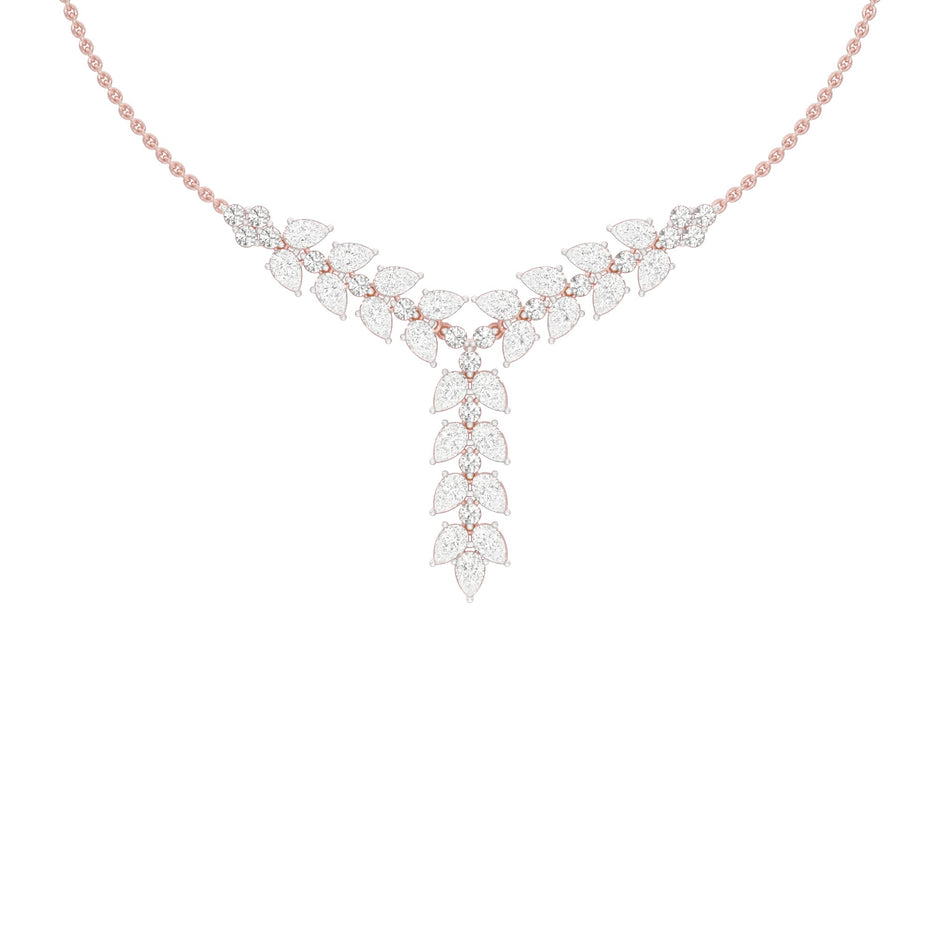 Vinefall Diamond Pendant 18 KT / Rose Gold