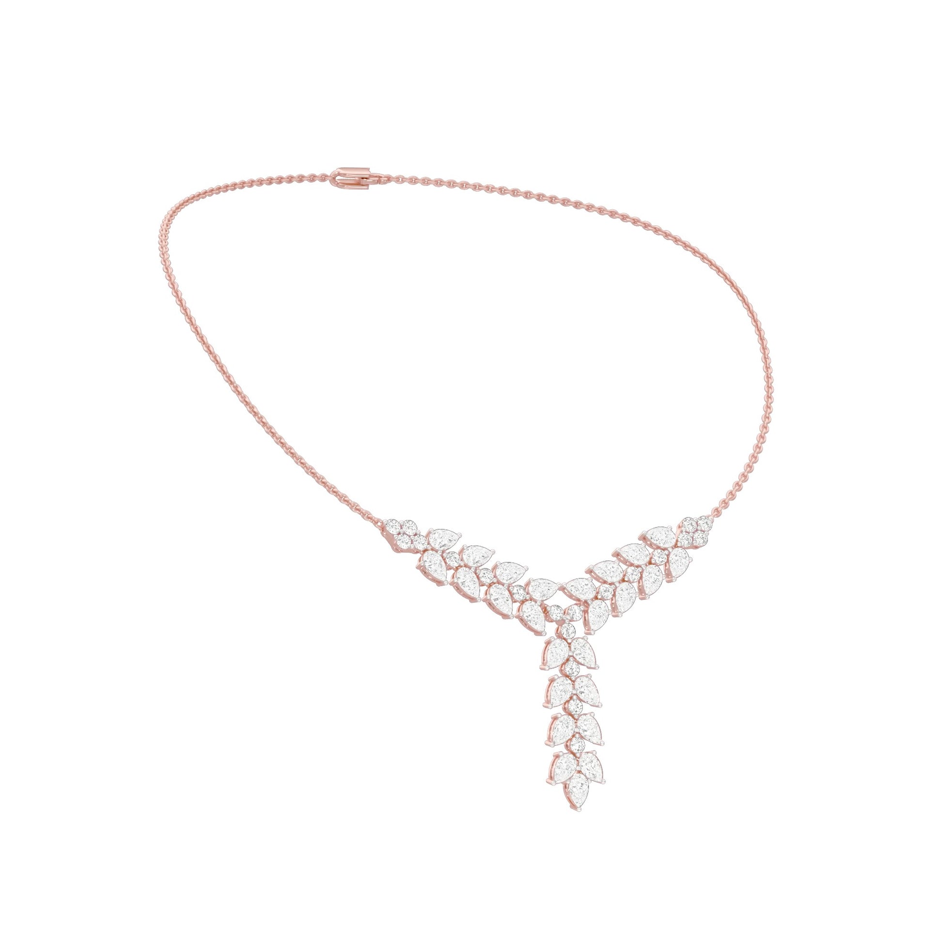 Vinefall Diamond Pendant 18 KT / Rose Gold