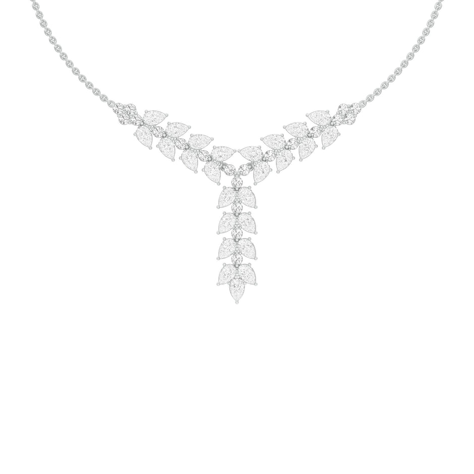 Vinefall Diamond Pendant 18 KT / White Gold