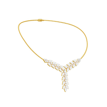 Vinefall Diamond Pendant 18 KT / Yellow Gold