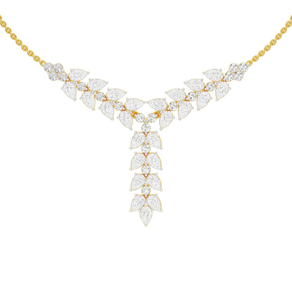 Vinefall Diamond Pendant 18 KT / Yellow Gold