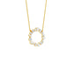Fancy Wreath Diamond Pendant 18 KT / Yellow Gold