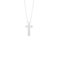 Eternal Cross Diamond Pendant 18 KT / White Gold
