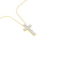 Eternal Cross Diamond Pendant 18 KT / Yellow Gold