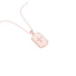 Aura Panel Diamond Pendant 18 KT / Rose Gold