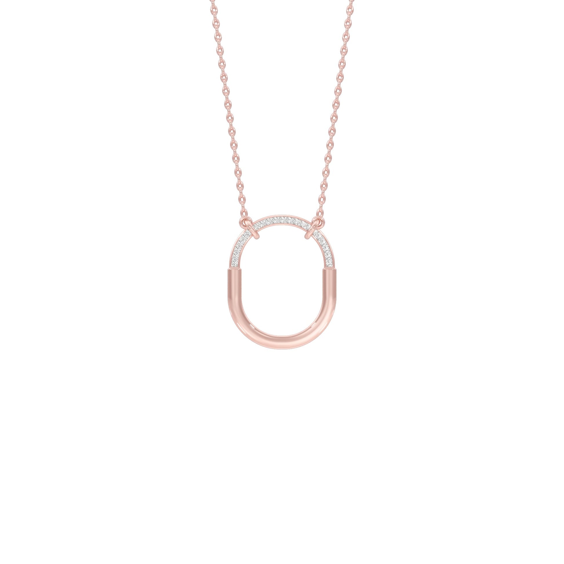 Circa Glow Diamond Pendant 18 KT / Rose Gold